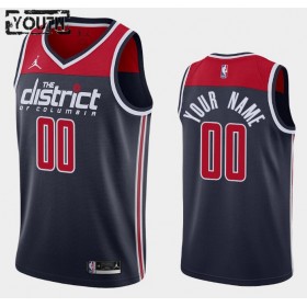 Dres Washington Wizards Prilagođeni 2020-21 Jordan Brand Statement Edition Swingman - Dječji